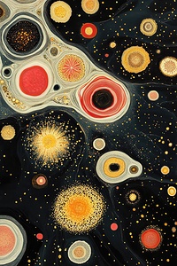 Cosmic Cellular Dance 7P3H2N 60