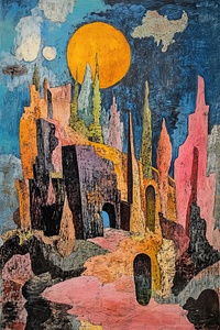 Celestial Cityscape NV9352 55