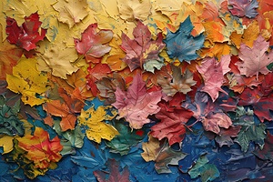 Autumn Leaves Cascade H2N3P9 60