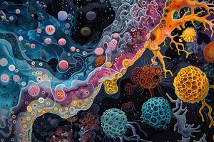 Cosmic Cellular Dance H2N9P2 62