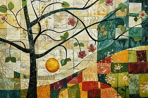 Arboreal Patchwork HZ92N5 60