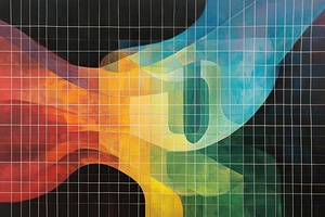 Chromatic Grid Flow 52H9N 57