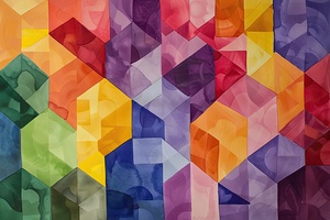 Chromatic Tessellation H92N5Z 48