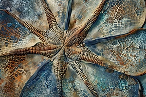 Ancient Fossil Bloom J9P2N5 49
