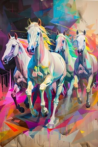 Chromatic Horses Y59H2N 60