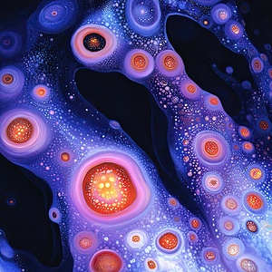 Cosmic Cellular Forms H3N9B2 63