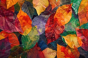 Autumn Leaves Tapestry H2N3P9 58