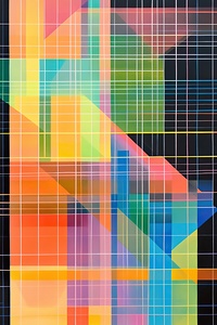 Chromatic Grid Interplay H92D3N 60