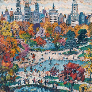 Autumnal Central Park 8294H 45