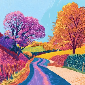 Autumn Road Home 2H9N3Z 55