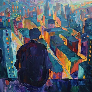 City At Twilight H3N9P2 57