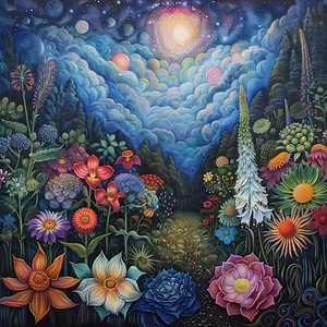 Celestial Bloom Path J9H4N2 60