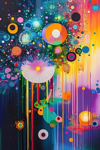 Cosmic Bloom Cascade 2P9H7N 65