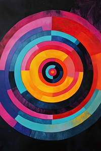 Chromatic Rhythms H3N5P2 58 Print