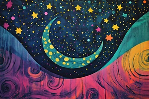 Celestial Dreamscapes 4H79P2 45 Print