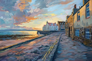 Coastal Sunset Glow 9J2N3Z 55