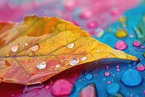 Autumn Leaf Droplets H2P9N2 47