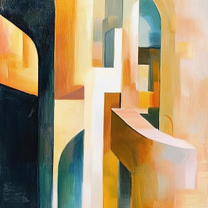 Abstract Cityscape NV9352 52