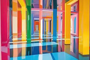 Chromatic Hallway NZ92HJ 53