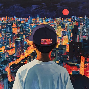 City At Night 9H2N3Z 50