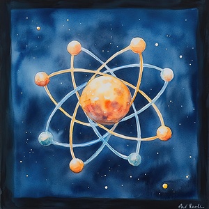 Atomic Orbit Dance 2P9H7N 49