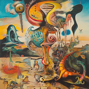 Biomorphic Desert Bloom H92N5Z 60