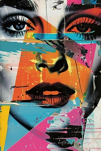 Collage of Eyes 7H29NP 50