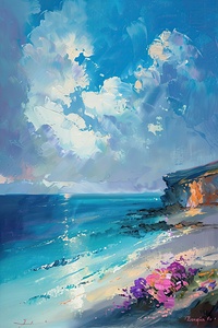 Azure Seascape Glow 2P93HJ 53