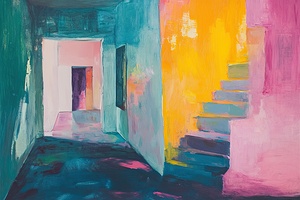 Chromatic Hallway Ascent 58H9Z 58