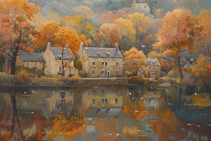 Autumn Reflections 92D3H7 53