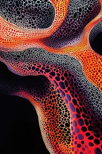 Cellular Flow NZ92HJ 57 Print