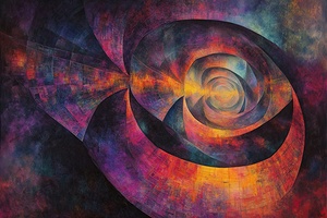 Cosmic Vortex Echoes H2N9P 55