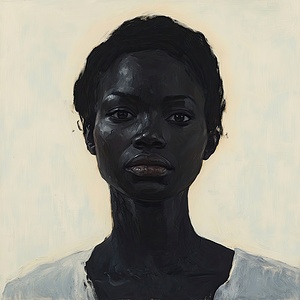 Beige Portrait Study 2P3H9N 53