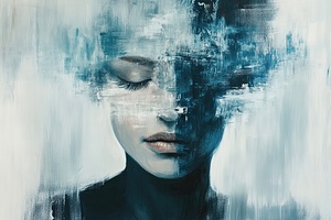 Azure Veiled Visage H3N9B2 60