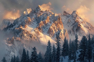 Alpine Glow Winter Kiss 7P3HN 48