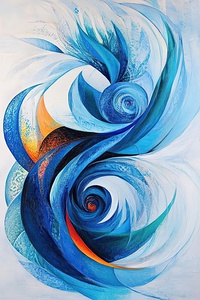 Azure Dance of Spirals 2H9N3Z 55