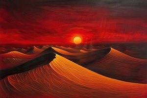 Crimson Dune Sunset H3N9P2 52