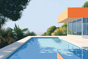 Azure Reflections Poolside 7H3N2P 55