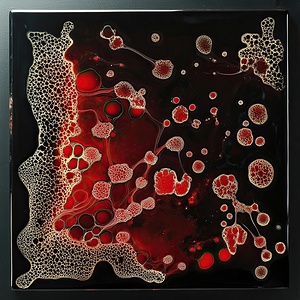 Crimson Cellular Dance H2N9P2 47