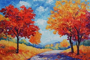 Autumn Road Home 29H4N6 50