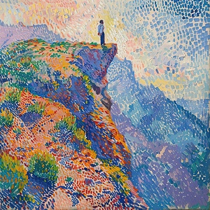 Cliffside Contemplation 7H29P4 45