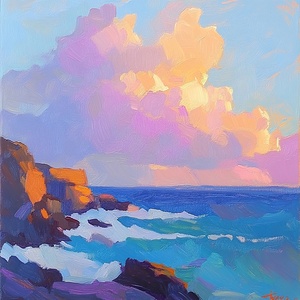 Coastal Sunset Glow H92N5Z 53