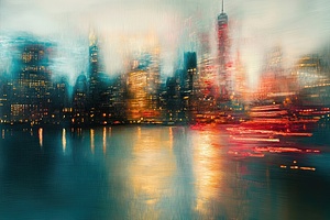 City Lights Blur 2H9P3Z 45