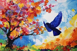 Azure Flight Autumn Glow 7P3D2H 58