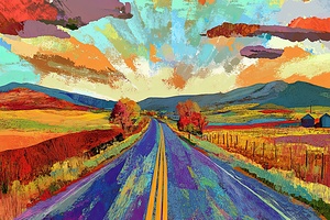 Autumn Road Home 29HBC8 57