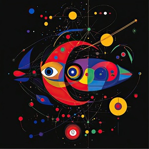 Cosmic Fish Dream 92HJ8P 55