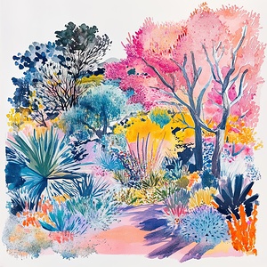 Chromatic Garden Path H3N9B2 57