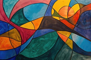 Abstract Interplay 7892BC 45