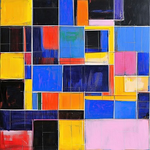 Chromatic Grid Interplay H2N9P4 58