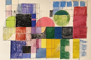 Chromatic Grid Interplay 7P9N3H 48